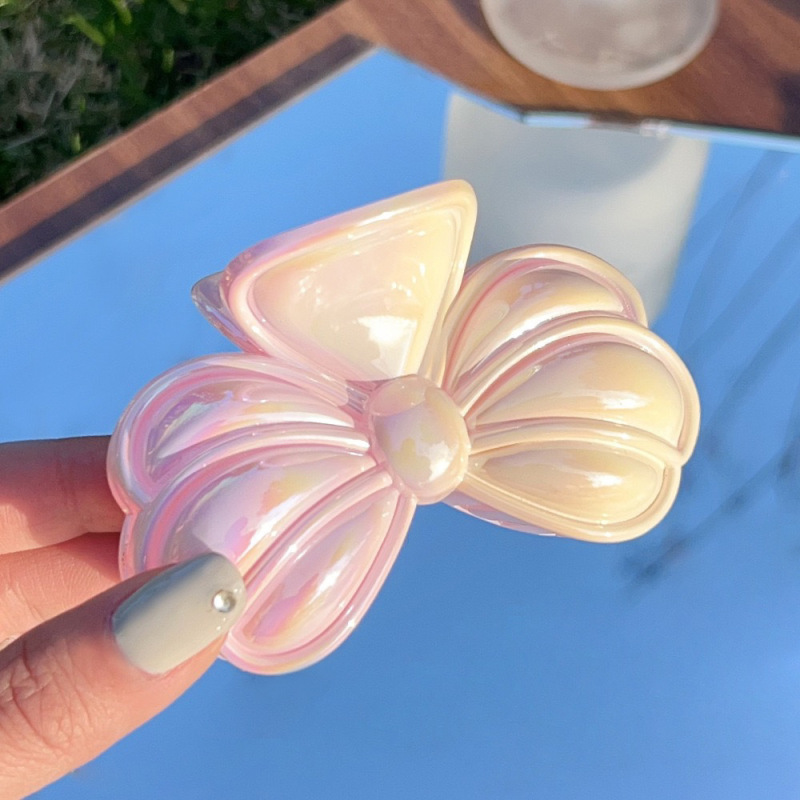 Amazonの新しい電気メッキのカラフルなヘアピン、ホリデースタイルのシェルプルメリアグリッパー、シャーククリップ、クロスボーダーヘアアクセサリー|undefined