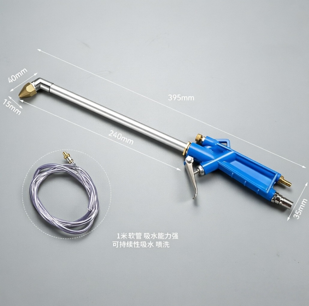 Blue elbow-0.425-zinc alloy-24-100ml-1m-100lmin-14-front exhaust-1.0mpa-p
