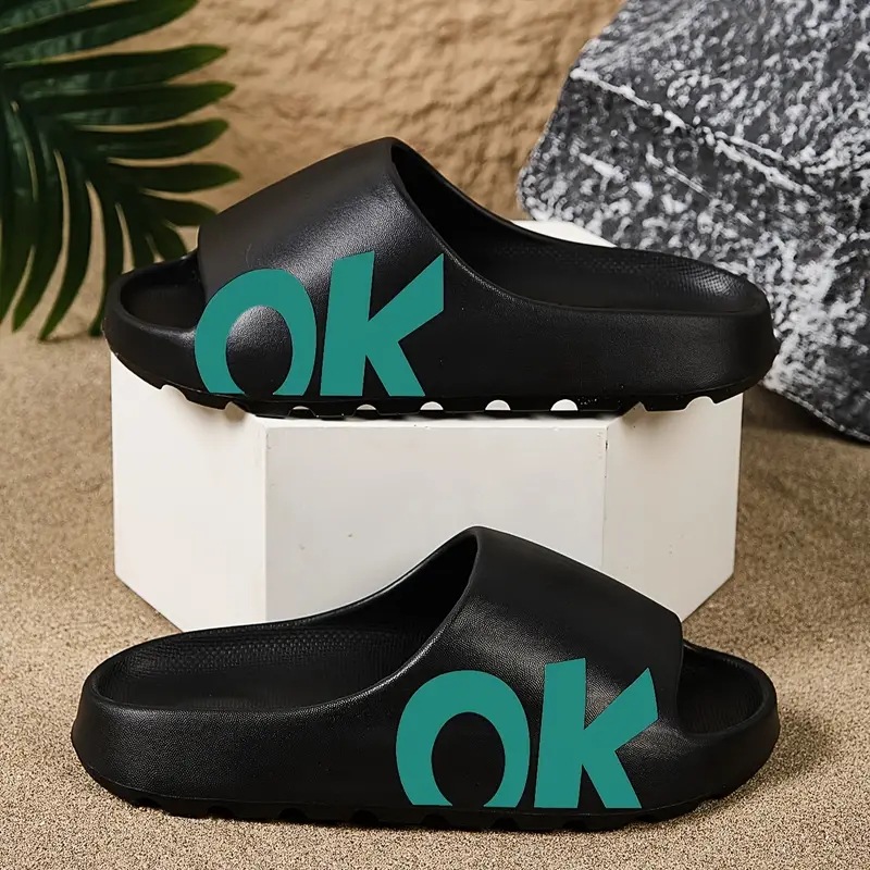 Trendy Men's Slippers With Thick Sole For Comfortable Summer Wear_voghion.com