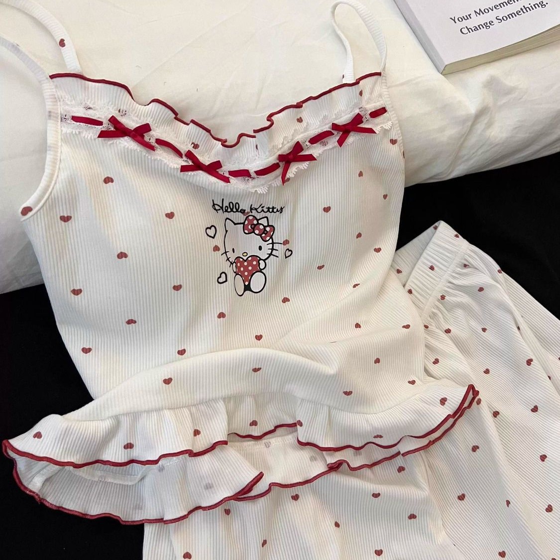 Pure Lust Style White Sexy Suspender Pajamas for Women Summer Modal High-End Thin Sweet Shorts Home Clothes