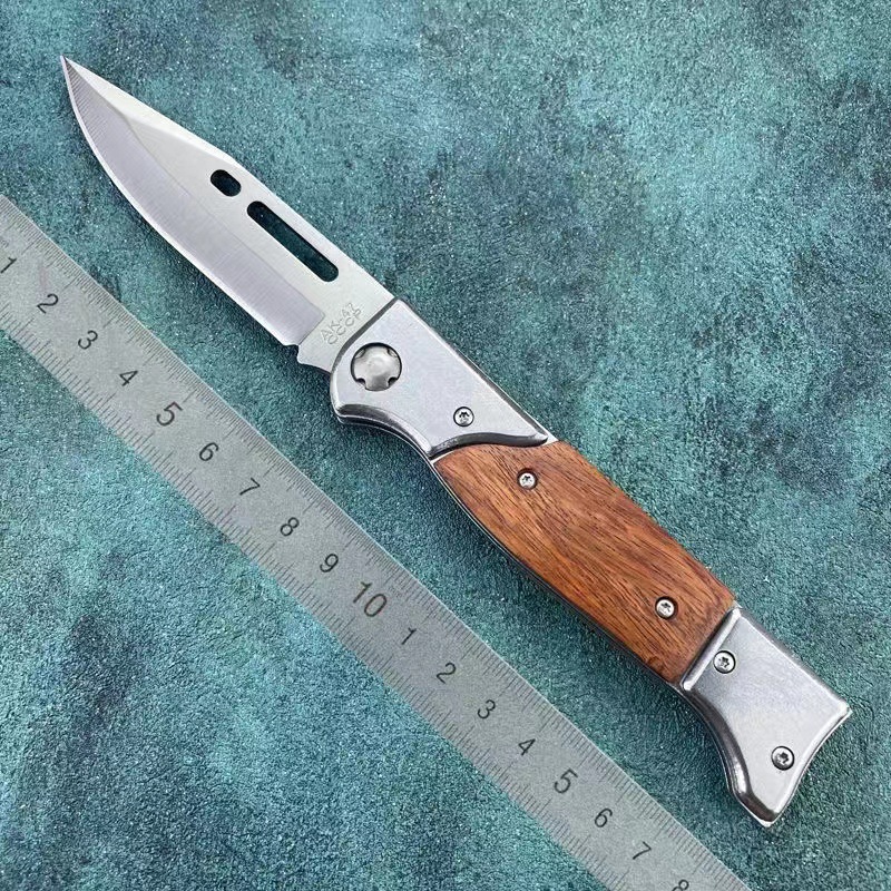 户外随身多功能折叠刀 野外防身便携小刀 高硬度水果刀具