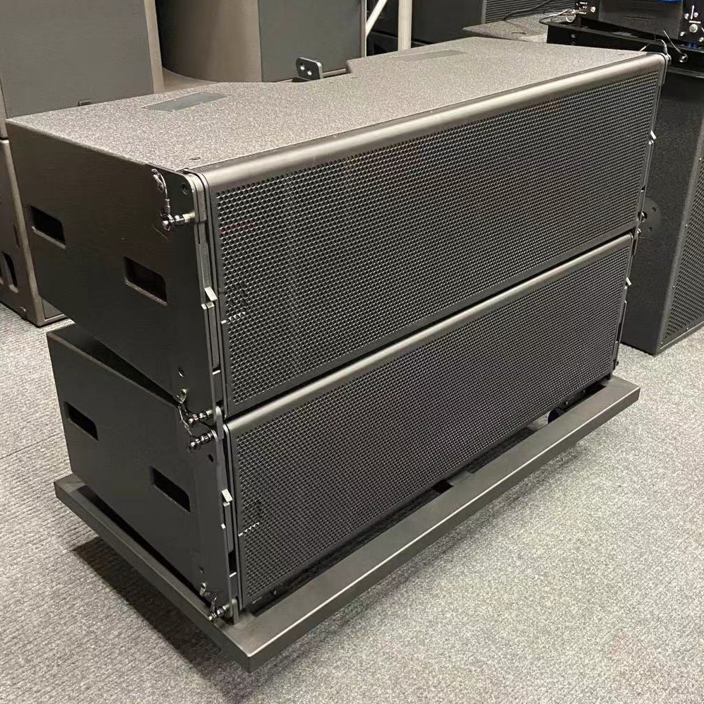 Tres frecuencias doble 12 pulgadas de línea array altavoz WPL al aire libre concierto profesional Festival de Música sistema de audio Conferencia de Audio