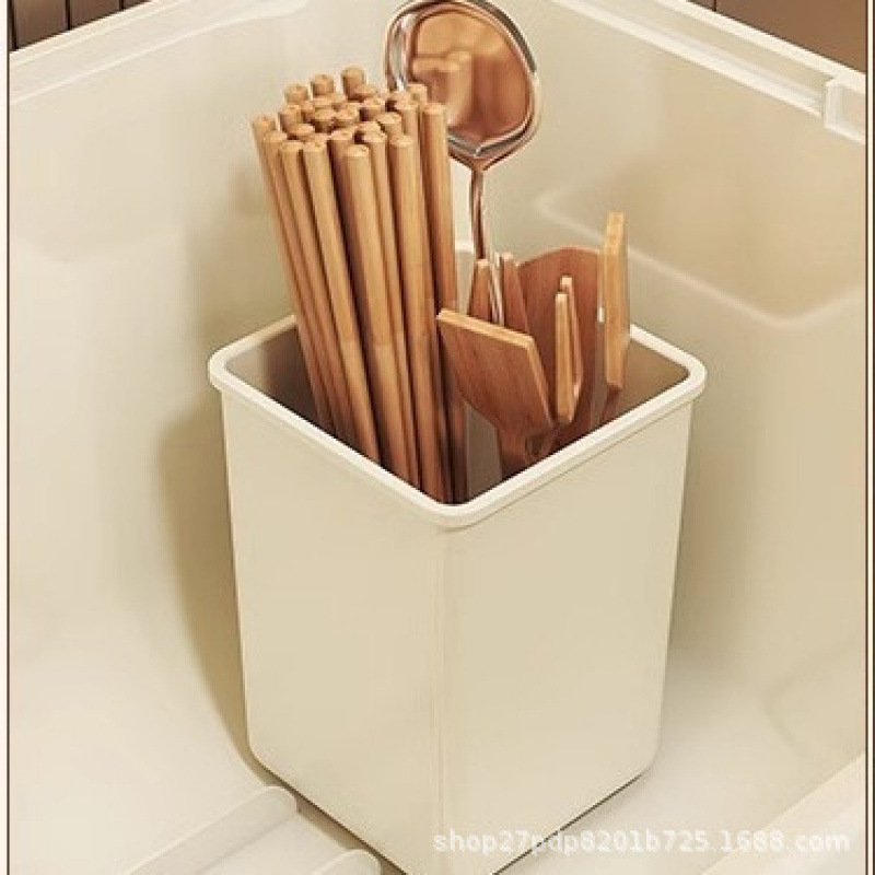 Estante de platos de cocina de acero inoxidable grueso estante de almacenamiento de drenaje de agua estante de almacenamiento multifuncional en el mostrador para colocar palillos, platos y platos cesta de almacenamiento