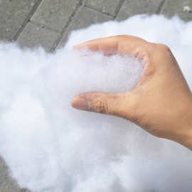 工厂直营填充PP棉公仔棉蓬松棉枕头抱枕填充棉7d化纤棉多肉包装棉