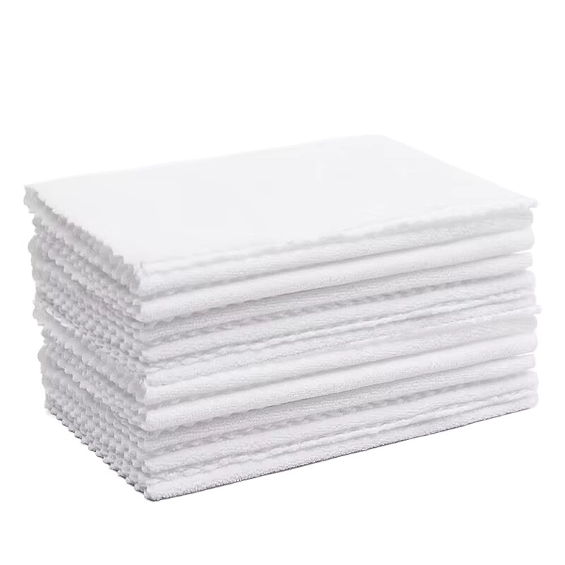 Специальный отель Отель педикюр ванна белое полотенце квадратное полотенце оптом ткань одноразовые волокна полотенце абсорбент