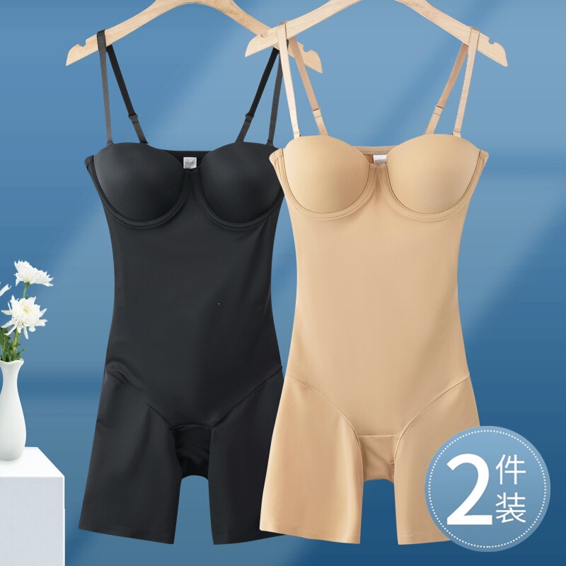 Cross-Border Hot-Selling Ultra-Thin Back-Removable Strapless Shapewear with Bra, Tummy Control, Seamless Women's Body Shaper Cross-Border Hot-Selling Ultra-Thin Back-Removable Strapless Shapewear with Bra, Tummy Control, Seamless Women's Body Shaper
