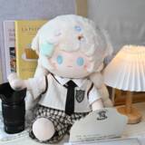 Комплект, хлопковая высококачественная сменная кукла для школьников, 40см, в корейском стиле, 40 см, детская одежда