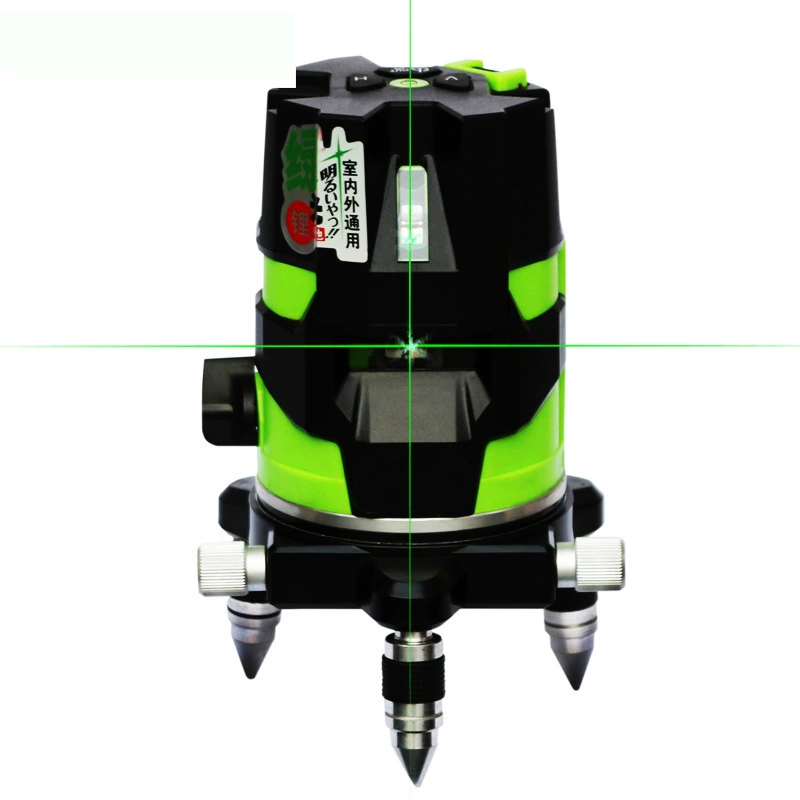 Зеленый лазерный уровень 2 линии 3 линии 5 линий инфракрасный уличный мощный свет ультраяркий синий свет линейный проектор для выравнивания