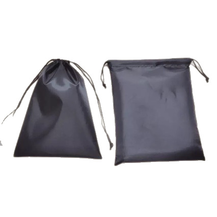 Adult Utensils Black Storage Bag Double Drawstring Glasses Bag Soft Portable Dust Bag Toy Storage Wholesale