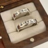 Small design universal adjustable ring, Korean style, light luxury style