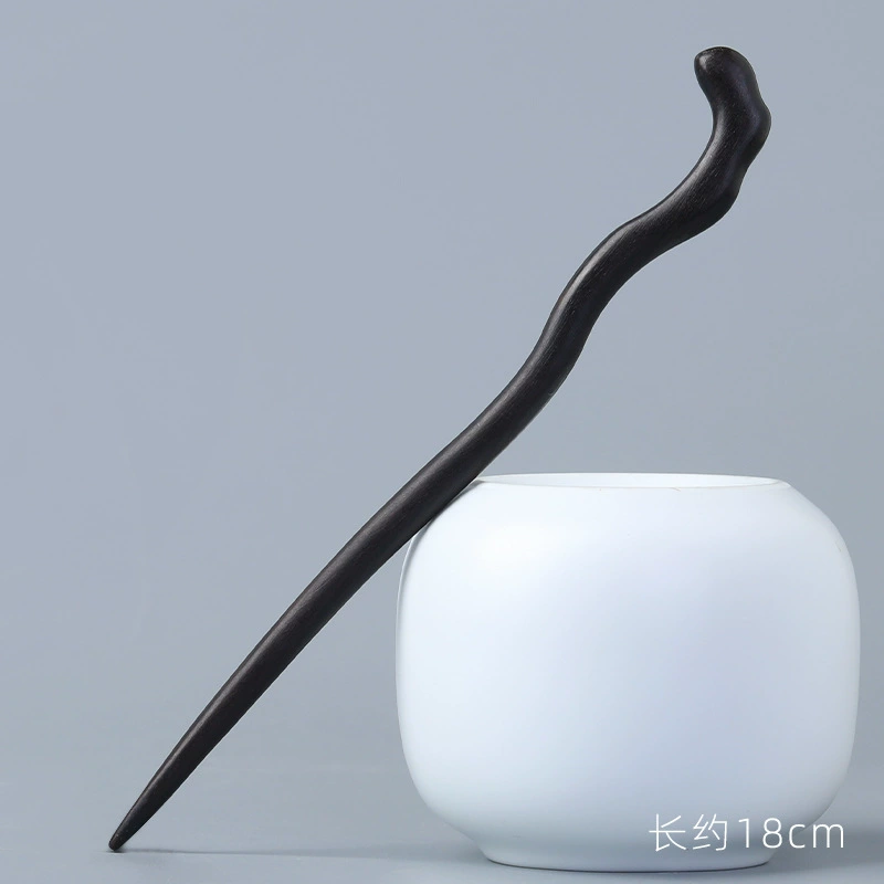 Шпилька для волос (кедр sandalwood) в китайском стиле для Hanfu, ручная резьба, 10 см, высокое качество