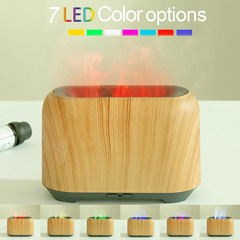 150ml Aromatherapy Diffuser with Hollow 3D Flame, 5V Colorful Light Mist Humidifier, Original Manufacturer Cross-border Wholesale USB Aromatherapy Diffuser