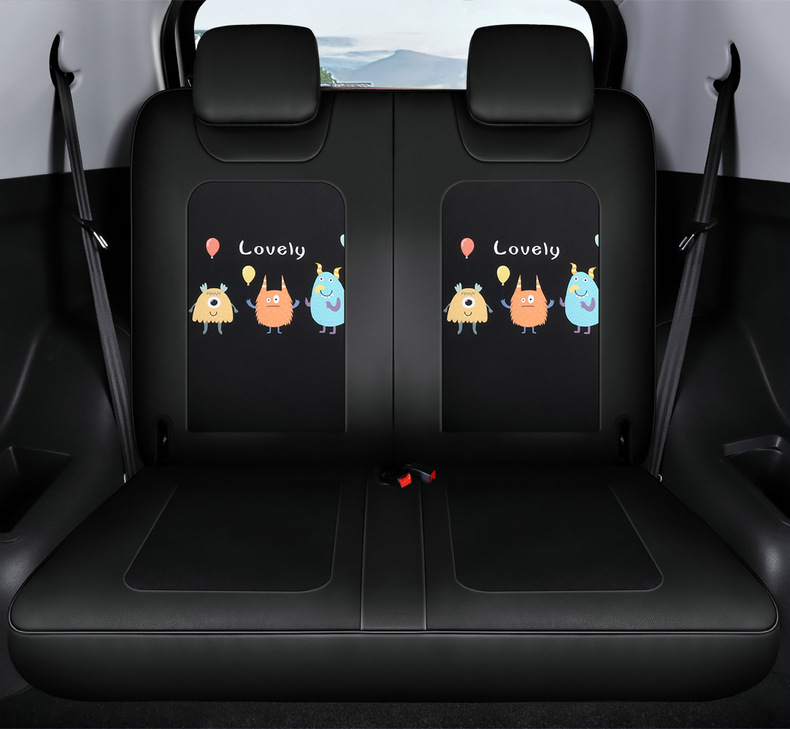 21-24 Chery Ant eq1 seat cover car cushion four seasons seat cover fully surrounded fabric four-seat cartoon