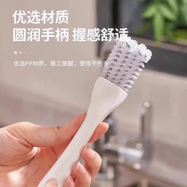 油烟机刷子专用工具钢丝刷带柄烧烤网水槽厨房灶台去油污缝隙家用|undefined