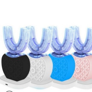 Electric Toothbrush Rechargeable Electric Ultrasonic Sweep Vibration Rotating Couple Set Tooth Cleaner Smart Cross-Border Tooth Beauty Instrument
