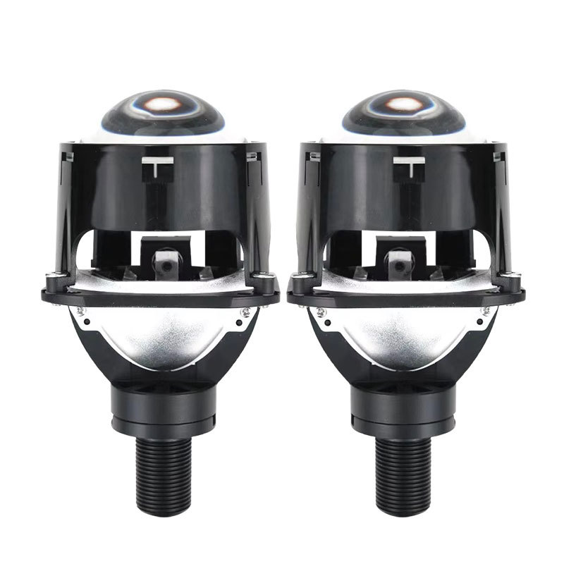 Nueva lente bifocal de gran venta, faro LED para coche de 2,5 pulgadas, lente láser de 65W, foco superbrillante, universal no destructivo