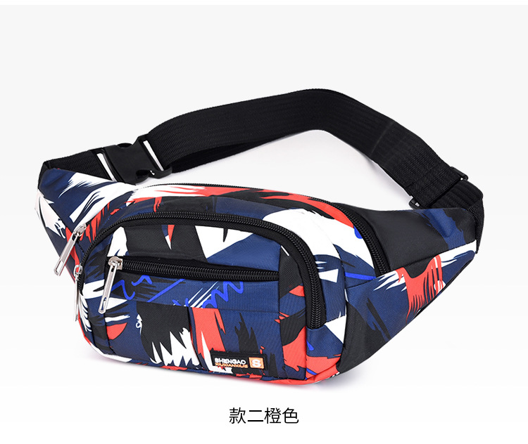 New men's and women's sports running crossbody waist bags, couple chest bags, men's cash register large-capacity mobile phone coin purses wholesale undefined