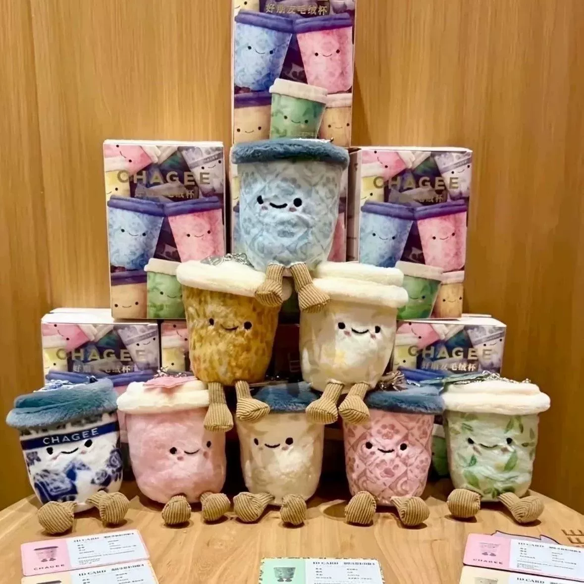 Overlord Tea Queen "Good Friends Plush Cup Blind Box" Плюшевая игрушка-кукла-подвеска-компаньон в подарок.