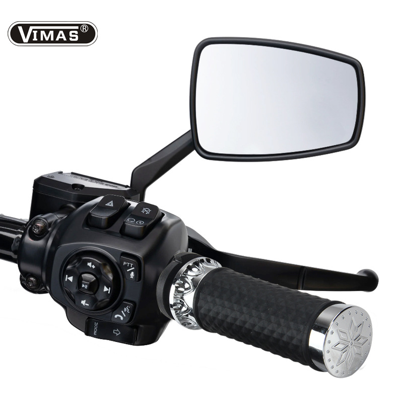 Harley Motorcycle Electroplating Suitable for Travel Street Glide Road King Soft Tail Modified Handlebar Rubber Grip Throttle Grip