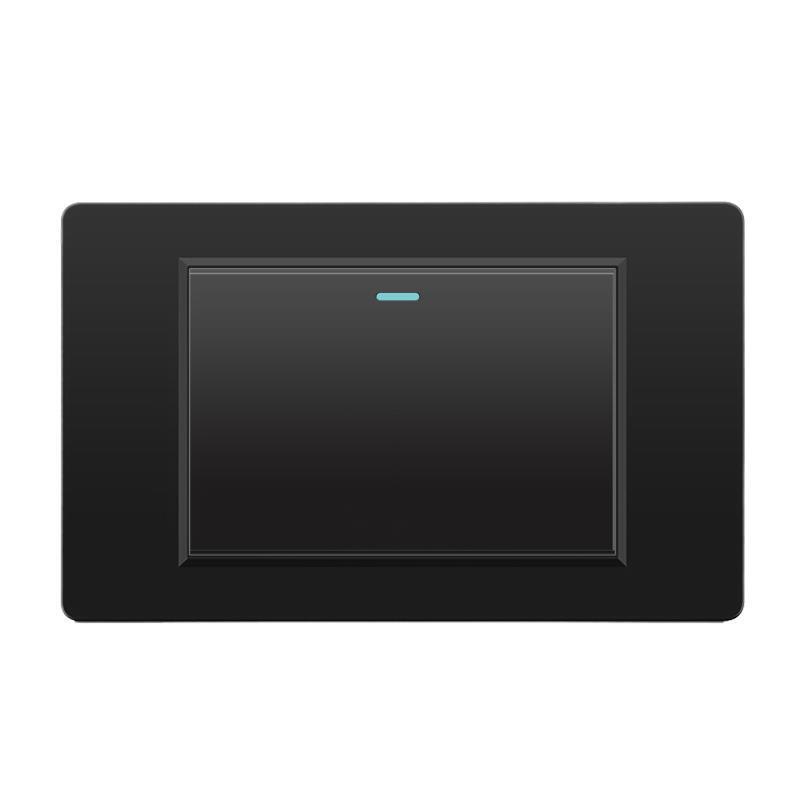 外国貿易スイッチソケット黒 PC パネル壁東南アジアタイ 6 穴台湾ソケット 20Wtype-c|undefined
