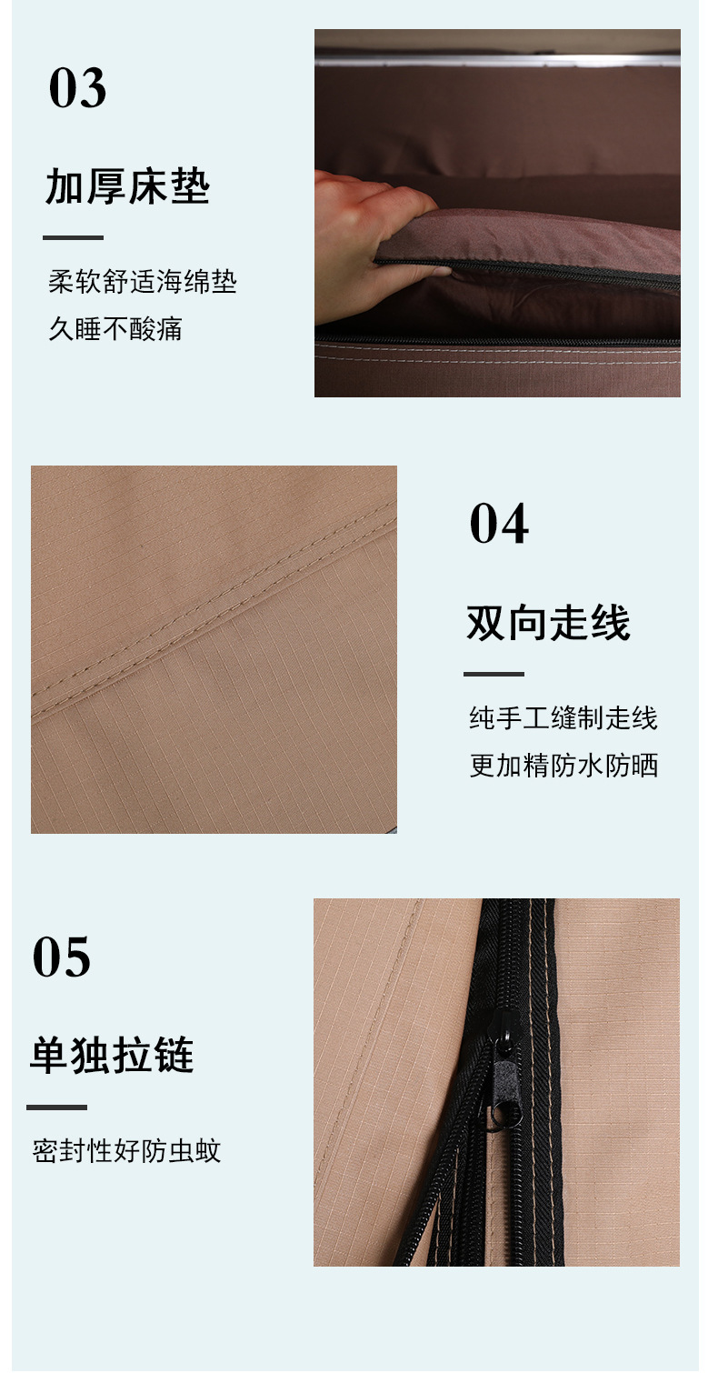 Factory Direct Sales Outdoor Self-Driving Tour Soft Top Car Rainproof 2-3 Person Foldableable Camping Style Tent Roof Tent