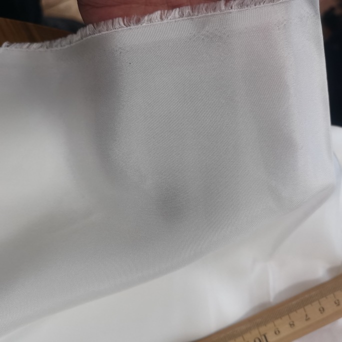 Wide -sized white 12 Mimi Power Textile Silk 100 Wide Wide Foods…