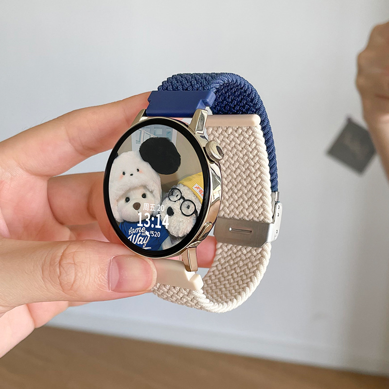 꼰 원피스 버클 다크 블루 스펠 스타