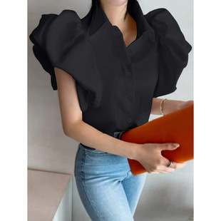 ���Q�¿�羳 Blouses �ļ����e��ɫ��ɫ�������r��