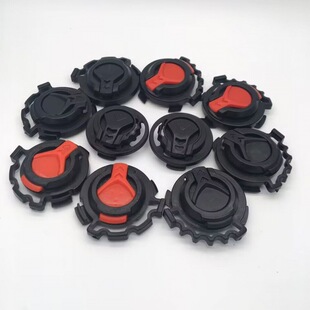 Helmet round hole accessories fixed buckle lens base recognition helmet screw rabbit ear ear cover universal