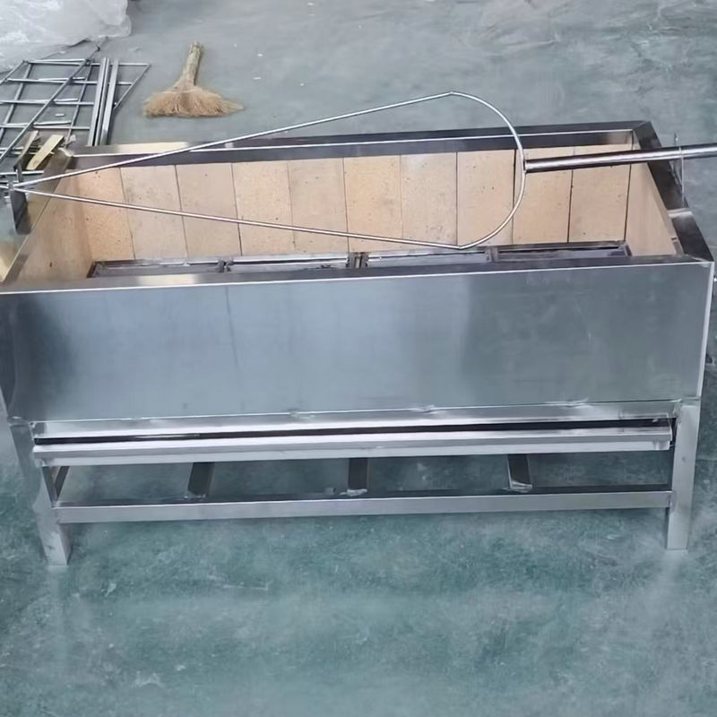 烤乳猪炉子商用全自动木炭碳烤乳猪架子流动不锈钢旋转烧烤炉