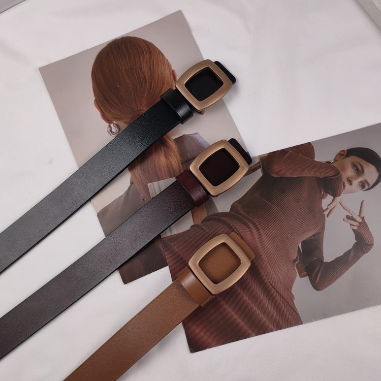 2024 Europe et Amérique Vente Chaude Nouvelle Ceinture Femmes Instagram Polyvalent Jeunes Tendance De La Mode Simplicité Correspondant Jeans Ceinture_voghion.com