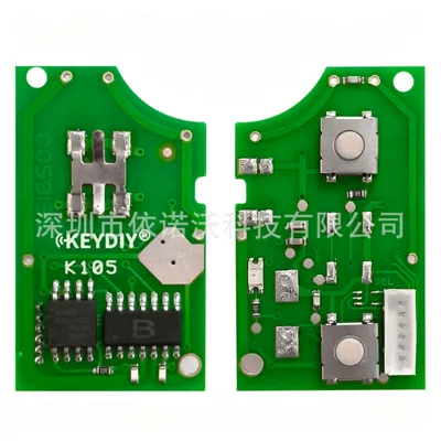 Car anti-theft device a universal 2-button car