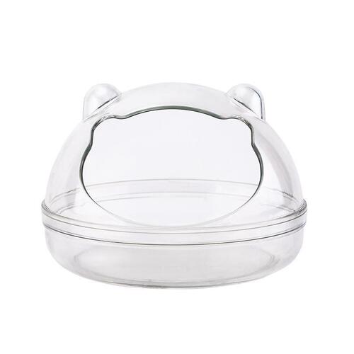 Sure enough, pet hamster golden bear bathroom toilet transparent large bathroom acrylic bath sand tub