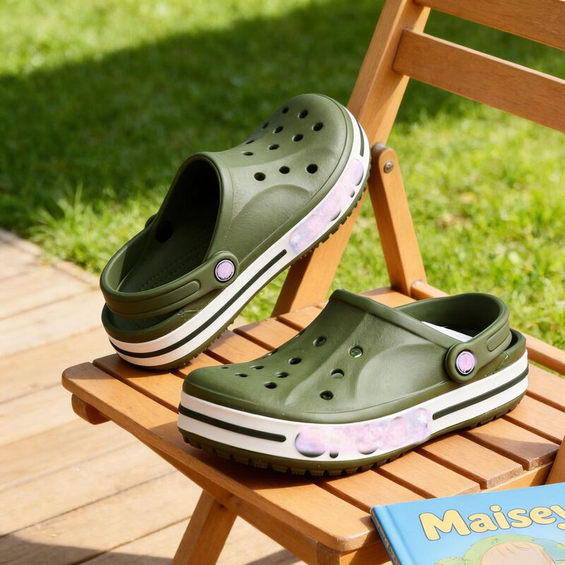 Croos Basic Versatile Clogs Beach Shoes Unisex Couple Slippers Home Bath Original Model