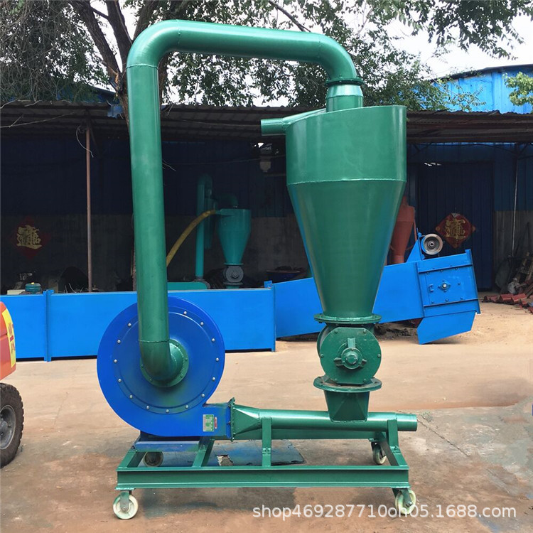 河南 水泥粉 石灰粉吸灰机  自吸装车气力输送机