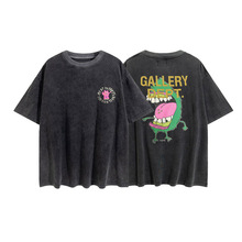 Gallery ��ʽ����Vintageˮϴ��������ӡ��������Ů�Ķ���T��