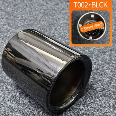 Exhaust pipe CX7 CX8 Atez special - titanium-black