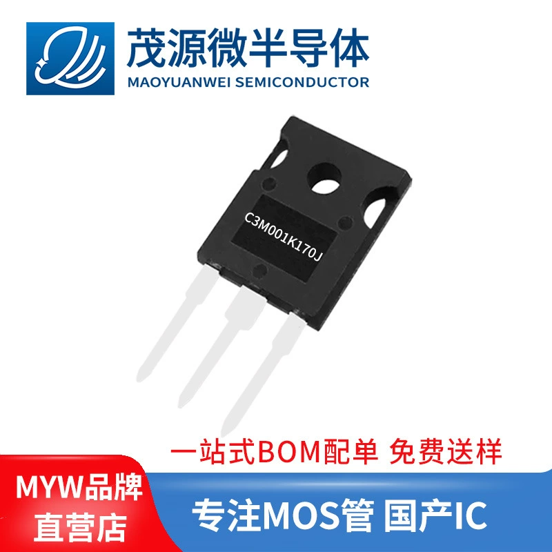 Тайваньский C3M001K170J TO-247 SIC MOSFET 6A 1700V Кремний Карбид Полеэффект
