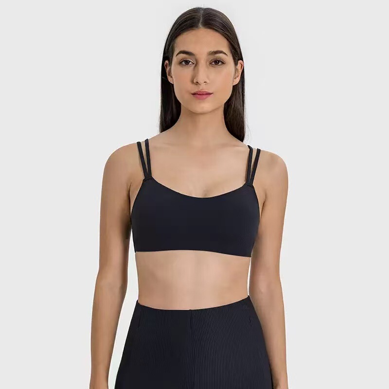 B/C Women's Sports Yoga Bra Quick-Drying All-In-One Shock-Proof Comfortable Fitness Sports Bra for Women