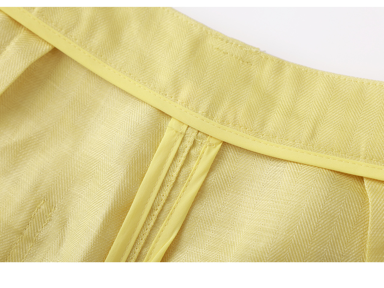 Quần culottes nữ ống rộng dáng dài 9 phần, chất liệu sợi gai dầu mỏng nhẹ mùa hè — màu xanh navy chi tiết 34