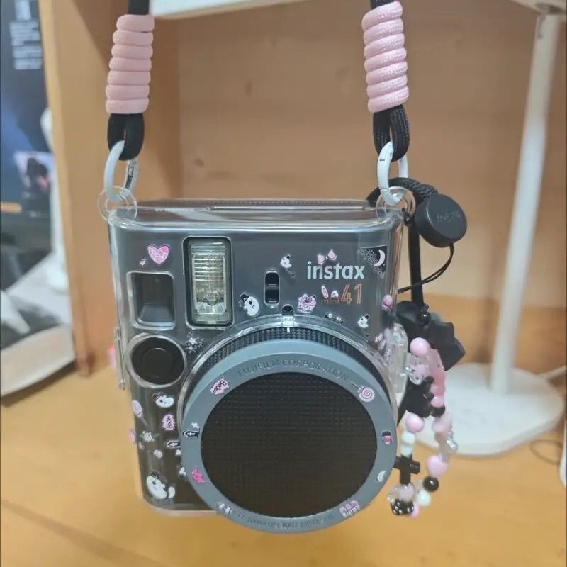 Fujifilm instax mini41 protective case camera shell 41 transparent shell crystal shell scratch-resistant cover Fujifilm instax mini41 protective case camera shell 41 transparent shell crystal shell scratch-resistant cover