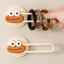 奶油头饰挂钩免打孔大肠发圈壁挂收纳架墙上头绳发箍发带粘钩粘胶