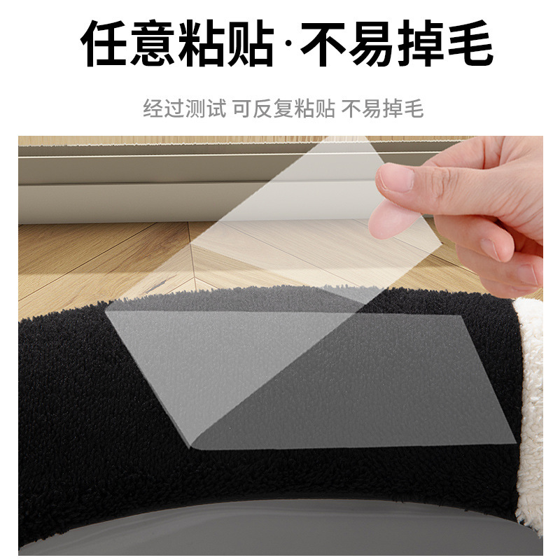 跨境外贸马桶垫冬季加厚保暖家用毛绒马桶坐垫通用时尚拉链坐便套|undefined