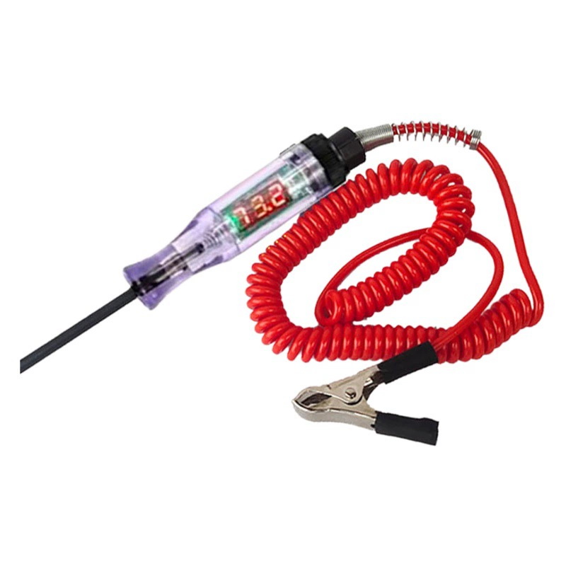 Автомобильный цифровой дисплей электрическая ручка обнаружения ручки тест-лампы для автомобиля цифровой дисплей электрическая схема обнаружения 5-90V