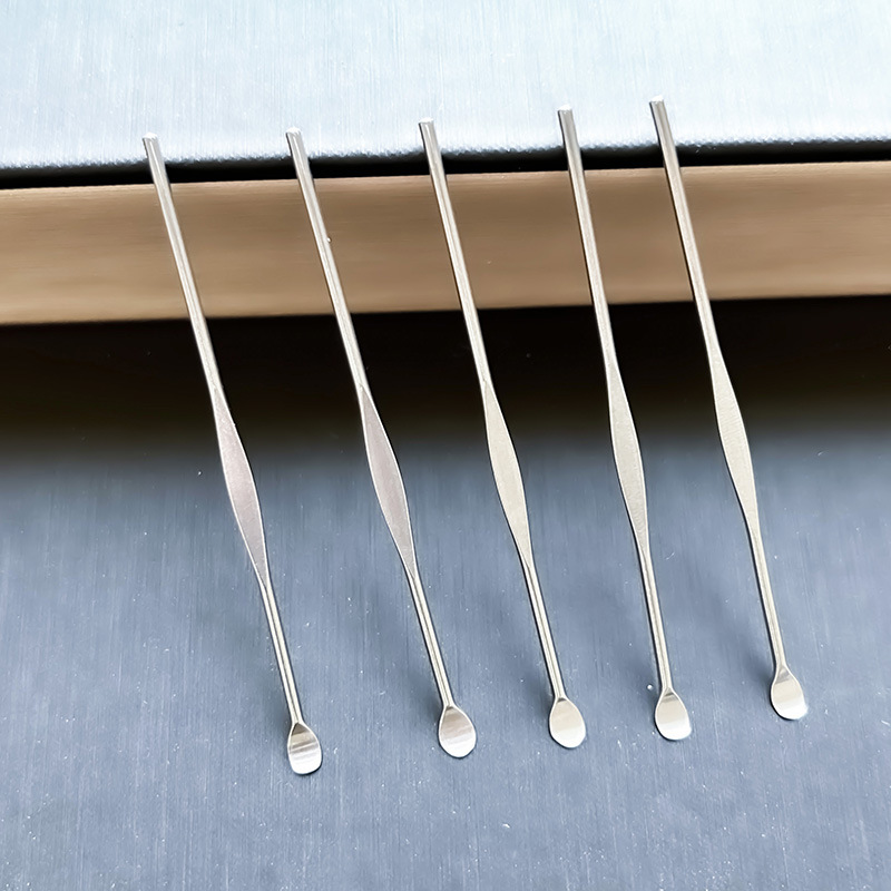 Spot Old-Fashioned Ear Scoop Ear Pick Household Ear Canal Stainless Steel Ear Scoop Portable Ear Scoop Ear Picking Tool