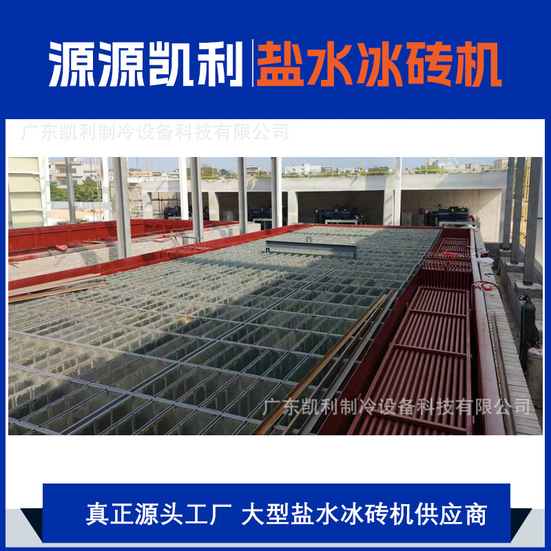 Source Factory Large Salt Water Ice Brick Machine Daily Production of 10-100 Tons Salt Water Ice Machine Block Ice Machine Strip Ice Machine