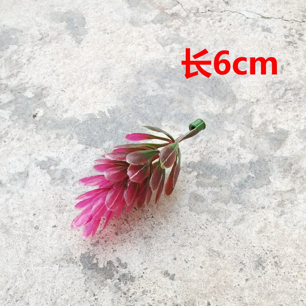 Imitación de hojas verdes hierba de agua hoja persa decoración de flores de boda pared flor de pecho accesorios de muñeca flores diy accesorios hechos a mano