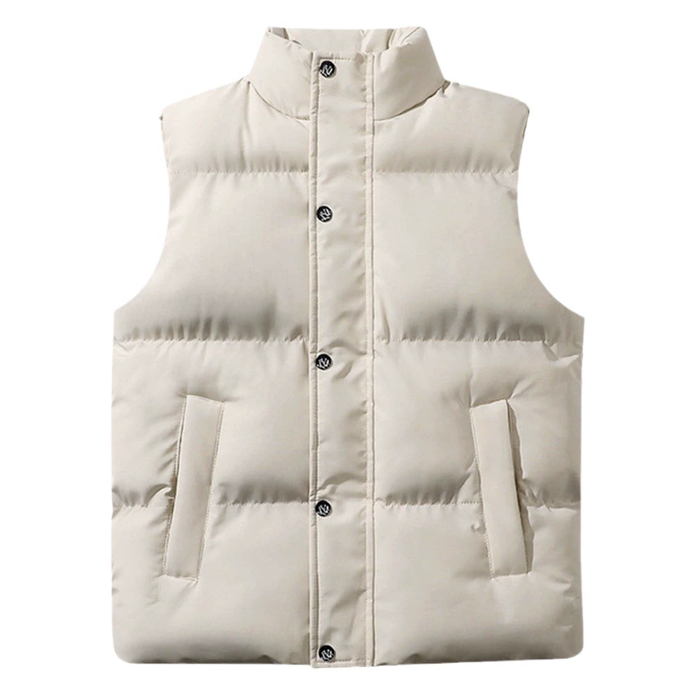 Высокое качество жилет 8XL пуховый хлопок для мужчин носить без рукавов плечевой воротник для мужчин и женщин