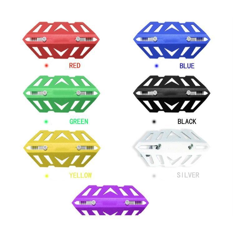 Accesorios de motocicleta Amortiguador delantero modificado tubo de escape decorativo anti-scald cubierta de la horquilla cubierta del amortiguador universal personalizada