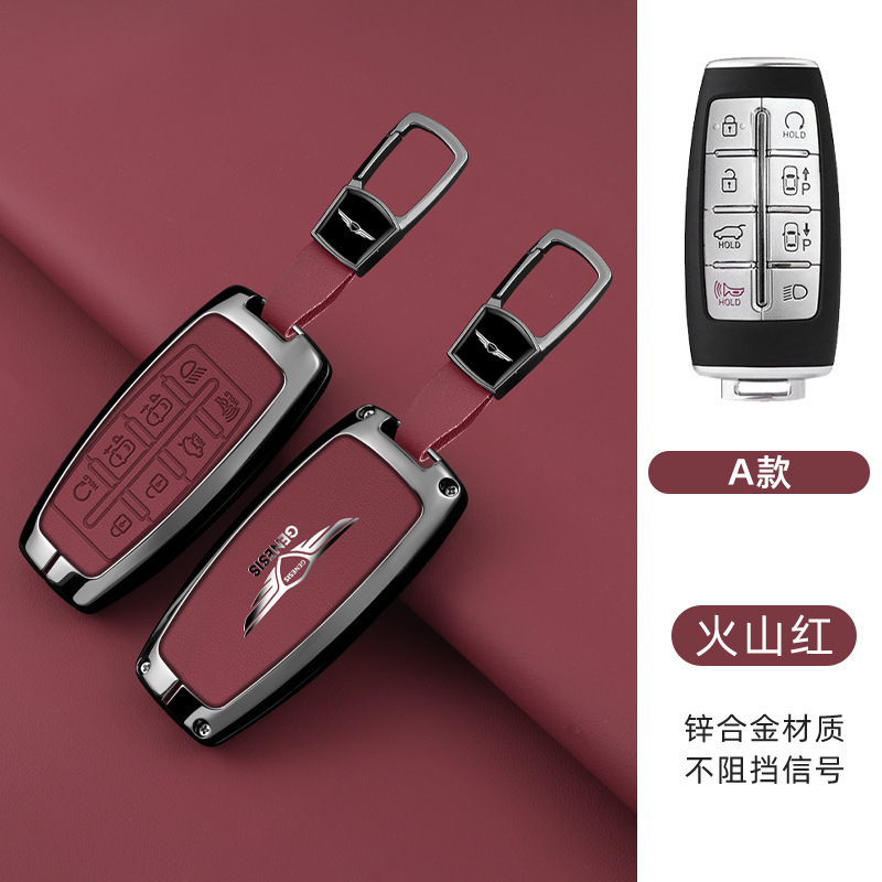 모델 A 8버튼 [싱글쉘+버클] 버건디